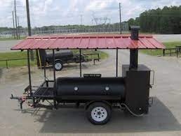 Caixa De Costela Para Churrasco Pit Fumante Trailer Gas Starter Grill Telhado Ebay Bbq Pit Smoker Bbq Pit Smoker Trailer