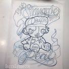 Gangsta greetings goth st patricks day get well soon welcome art dolphins thanksgiving movies flirt coupons metal heads soldier evil/scary. Gangster Teddy Bear Drawing By Sarra Lynnette The Snuggle Is Real Teddy Bear Drawing Teddy Bear Tattoos Bear Drawing