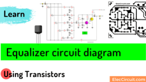 Menggunakan ic la3600 besutan sanyo sanyo semicon device. Graphic Equalizer Circuits With Pcb Layout For You Eleccircuit Com