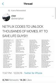 You will have then your lock code and your unlock code. It Doesn T Unlock Movies But Rather Groups Them By Genre Type The Code Into T Free Patter Netflix Codes Netflix Hacks Useful Life Hacks