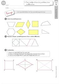 Cp ce1 ce2 cm1 cm2 clin cycle 2 cycle 3. Base Et Hauteur Des Quadrilateres Exercices
