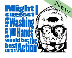 Boys Bathroom C3po Star Wars Bathroom Print Wash Your Hands Digital Download Print Select Your Color Star Wars Bathroom Star Wars Bedroom Bathroom Prints