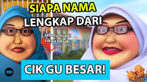 Trclips.com/user/lescopaque get up to date with our facebook channels : Inilah Nama Asli Cikgu Besar Kepala Sekolah Upin Dan Ipin Youtube