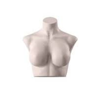Poitrine femme lingerie EU36 bon. D chair nude pied forme caillou acier noir