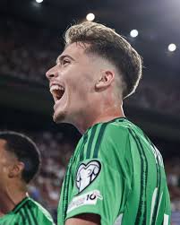 The youngest player EVER to score 🔟 goals for @northernireland! 🤩  @isaacprice2609 was