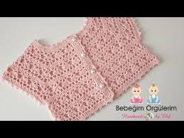 Tig Isi Elbise Robasi Yeni Model Cicekli Roba Babydress Youtube Tig Isleri Orgu Baby Knitting Patterns