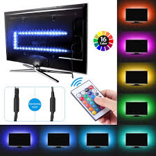Amir Tv Led Light Strip 30 Led Tv Backlight Strip Usb Bias Monitor Lighting Changing Color Strip Kit Accent Light Set Jk419 Led Strips Aliexpress