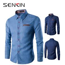 Desain model terbaru slim fit sehingga membuat badan anda terlihat lebih tegap dan proporsional. Kemeja Jeans Pria Desain Baju Katun Denim Koboi Pria Buy Baju Kemeja Pria Dress Shirt 100 Katun Pria Kemeja Product On Alibaba Com