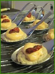 Cuilleres Aperitives Mousse De Thon Poivron Et Tomates Confites Recette Ptitchef Recette Recettes De Cuisine Cuilleres Aperitives Idee Recette