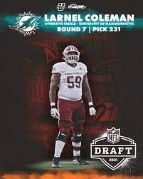 Hunter long (born august 19, 1998) is an american football tight end for the miami dolphins of the national football league (nfl). Umass Football On Twitter Let S Go Larnel Is Heading To The Miamidolphins Ace Killa74 Earned The Right To Hear His Name Called On Draft Day Https T Co Fwg2ypili8 Nfldraft X Flagship Https T Co Xomewcnyi5