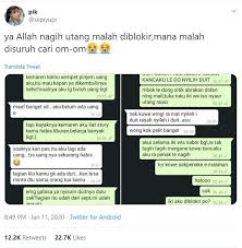 Meski tak menyebut berapa nominalnya, ia mengatakan jika jumlah uang yang dipinjam sangat besar. Niat Tagih Utang Dan Pertanyakan Soal Gaya Hidup Gadis Ini Malah Kena Blokir Teman Sendiri Mending Kamu Cari Om Om Aja Semua Halaman Nakita