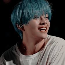 Ask Is Closed Taehyung Blue Hair Like Or Reblog If You Save Blue Hair Aesthetic Bts Taehyung Kim Taehyung