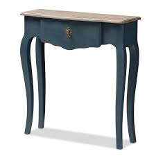 Hurlbert Console Table In 2020 Blue Console Table Console Table Furniture