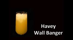 Harvey Wall Banger Cocktail Drink Recipe