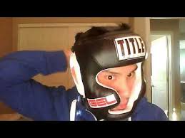 Title Boxing Gel World Full Face Training Headgear Review Size Large