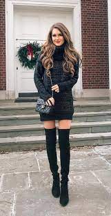 6 Ways To Rock The Night Out Looks Despite Winter S Cold Casual Winter Night Chic Outfits Night Outfits Winter Night Outfit Winter Outfits Women