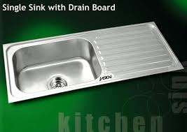 stainless steel vision single bowl with