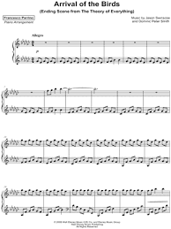 Francesco Parrino Arrival Of The Birds Sheet Music Piano Solo In Eb Minor Download Print Sku Mn0184054