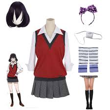 Find and save images from the icons collection by follow @rich ♡ (baptized) on we heart it, your everyday app to get lost in what you love. Meetlife Ikishima Midari Cosplay Kostum Anime Kakegurui Cosplay Perucke Tops Rock Set Uniform Outfit Stirnband Augenbinde Socken Aliexpress