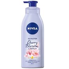 Nivea lotion for normal skin light moisturizing 250ml free shipping. Nivea Body Oil In Lotion Cherry Blossom Jojoba Oil 400ml Watsons Singapore