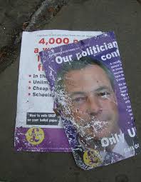 UKIP leads race to the gutter