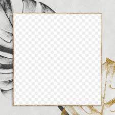 Download Premium Png Of Golden Square Monstera Frame Design Element Frame Design Design Element Frame