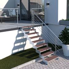 Hochwertige Stahltreppen Aussen Mit Gitterrost Boden Treppen Werk In 2020 Stahltreppen Aussen Aussentreppe Treppe