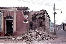 For the seismic movement, see earthquake. Terremoto De Coquimbo De 1975 Wikipedia La Enciclopedia Libre