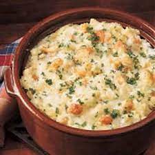 Potato Stuffing Casserole Recipe Comfort Food Recipes Casseroles Stuffing Casserole Amish Recipes