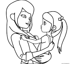 Coloringanddrawings.com provides you with the opportunity to color or print your kitten and his mother drawing online for free. Ladybug Is A Mother Coloring Pages Printable