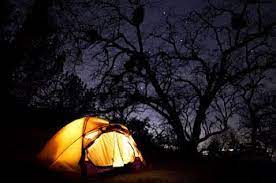 Glow Tent Backyard Camping Go Camping Camping Trips