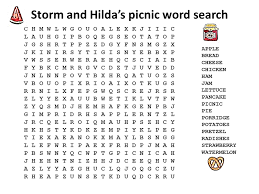 Storm And Hilda S Picnic Word Search Esl Worksheets For Teachers And Parents Atividades De Ingles Atividades