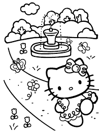 These alphabet coloring sheets will help little ones identify uppercase and lowercase versions of each letter. Lots Of Hello Kitty Coloring Pages To Choose From Here Hello Kitty Colouring Pages Hello Kitty Coloring Kitty Coloring