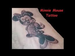 It is actually mickey and minnie mouse doing something very mischievously. Minnie Mouse Tattoo Youtube