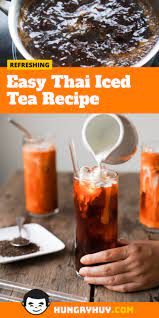 Thai Iced Tea Recipe Easy Homemade Thai Tea Hungry Huy