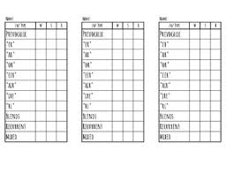 R Articulation Speech Therapy Progress Monitoring Chart