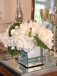 Buy square glass vases wholesale. Love White Flowers In Mirrored Vases Flower Arrangements Artificial Silk Flowers Silk Flowers