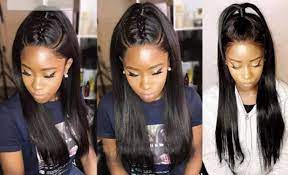 Perruque Cheveux Naturel Perruque 100 Cheveux Naturel Avec Lace 360 Longueur 22 Couleur 1b Livraison P Perruques Cheveux Naturels Cheveux Naturels Cheveux