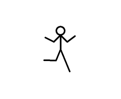 To get a turbo man action figure for his son just before christmas. Dancing Stick Figure Gif Gfycat