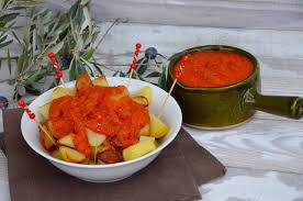 Patatas Bravas La P Tite Cuisine De Pauline Recettes De Cuisine Recettes De Cuisine Faciles Idee Tapas