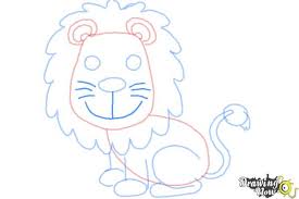 Learn to draw on the wild side. How To Draw A Lion For Kids Drawingnow