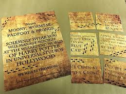Harry Potter Marauder S Map Vacation Surprise For Universal Studios Hollywood