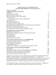 Itu kecap emang nomor 1. Wfood2 Doc Databases Menu Computing