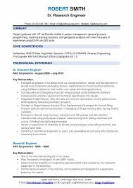 You may also see student templates. Research Engineer Resume Samples Qwikresume