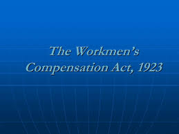 It applies to the whole of india, including the state of j&k. The Workmen S Compensation Act Ppt Video Online Download
