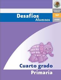 Catálogo de libros de educación básica. Desafios Matematicos Cuarto Grado Paperblog