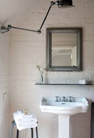 Exposed brick brings rustic texture, color, and vibration to interior spaces. 25 Chic Bathrooms With Brick Walls