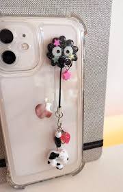 Gancho para teléfono con forma de estrella de Sprite de hollín, estilo  kawaii, inspirado en Studio Ghibli El Viaje de Chihiro.