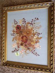 Rare vintage pressed dried flowers england, framed & signed, 6x7set of 2. Vintage Dried Flower Framed Large Frames Craft Supplies Tools Colonialgolfhart Com