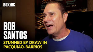 Stunned! Mario Barrios Trainer Bob Santos Reacts To Pacquiao Draw